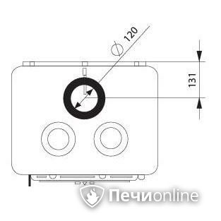 Отопительно-варочная печь Ferguss Magma cook side door в Ставрополе