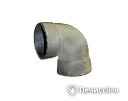 Дымоход Гефест Отвод 90° чугун D150 в Ставрополе