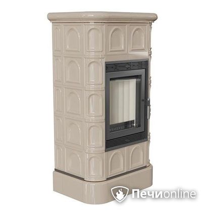 Печь-камин Kratki Blanka 8 kW stove кафельная крем в Ставрополе