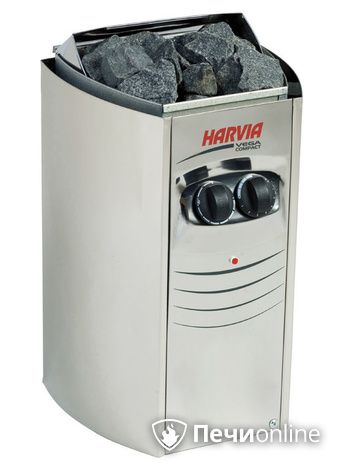 Электрокаменка для сауны Harvia Vega Compact ВС35 со встроенным пультом (HCB350400S) в Ставрополе